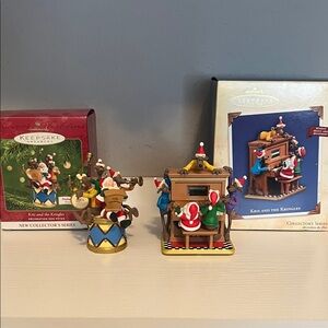 Hallmark Keepsake Ornaments - Kris and The Kringles